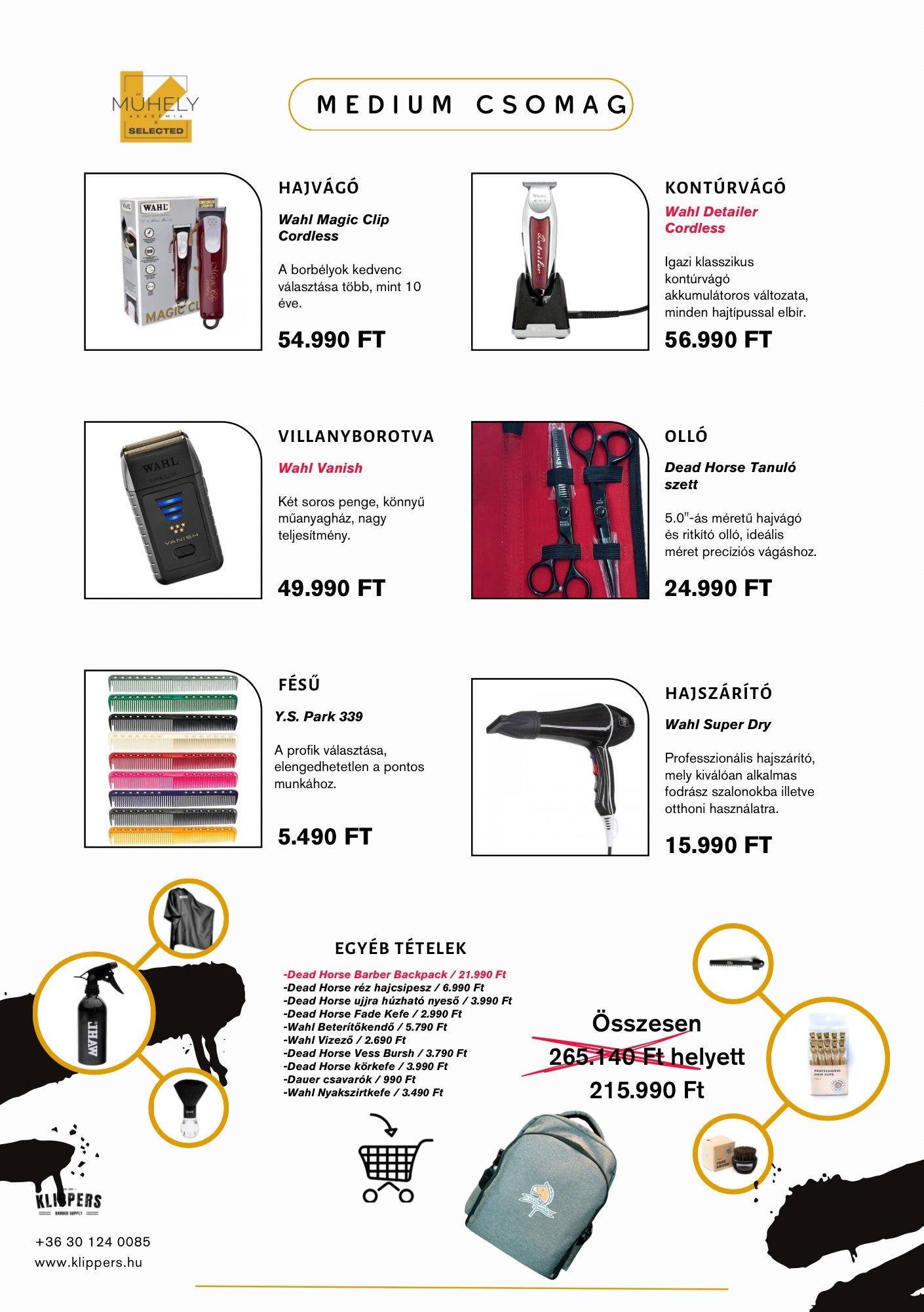 Műhely Akadémia kezdőcsomag