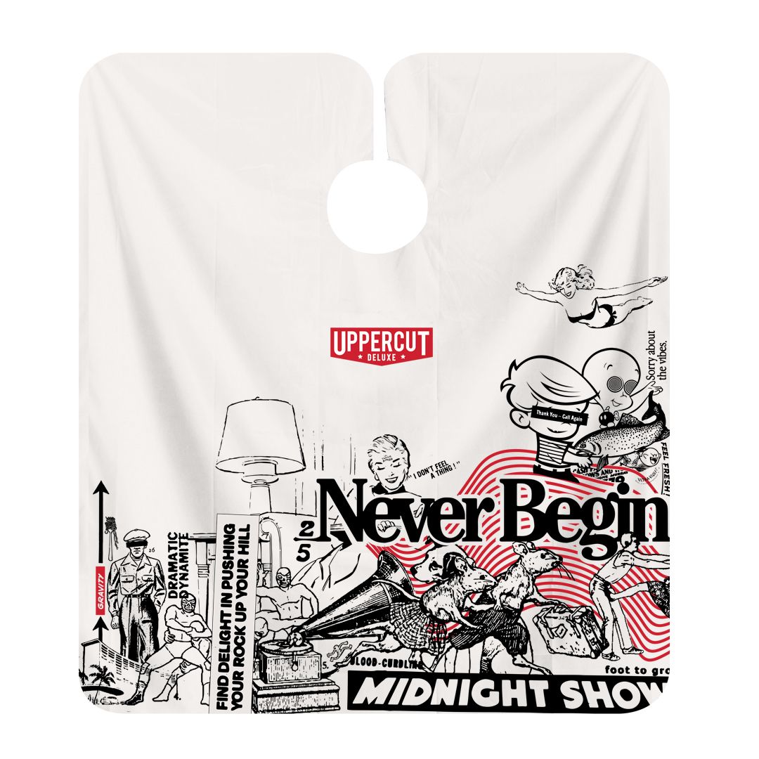 Uppercut Deluxe - Hot Mess Barber Cape beterítő